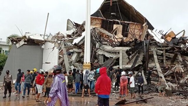 Gempa Bermagnitudo 6,2 Guncang Majene-Mamuju