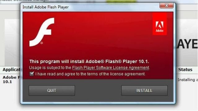 Adobe Flash Player Resmi Dimatikan