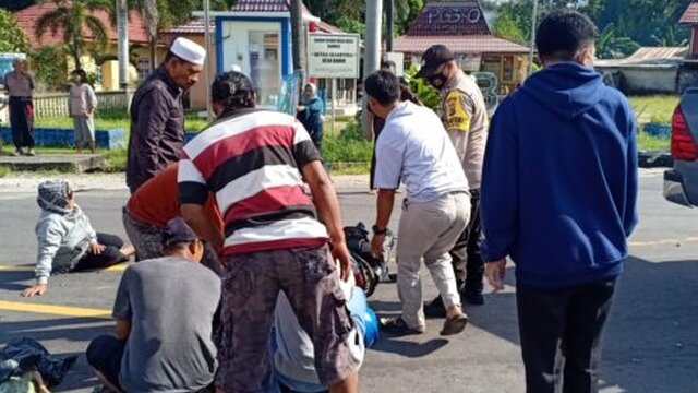 Pria Paruh Baya Di Belitung Tewas Setelah Terlibat Laka Lantas