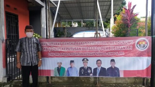 Demi Keutuhan NKRI, Ketua FKUB Bangka Barat Dukung SKB Pembubaran FPI