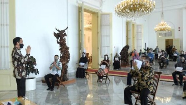 Presiden Jokowi Ajak Masyarakat Berpartisipasi Dalam Program Vaksinasi COVID-19
