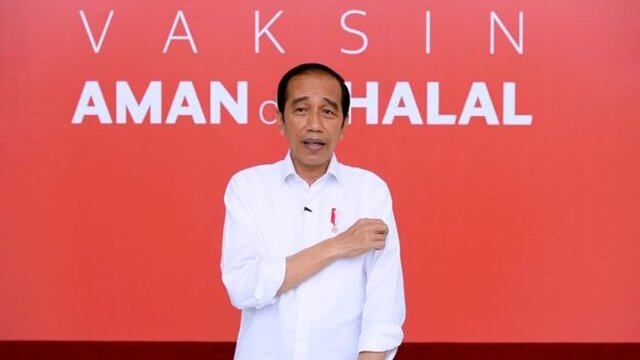 Presiden Joko Widodo Sampaikan Kesannya Usai Di Vaksin