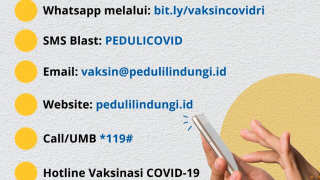 Kemenkes Menyediakan Layanan Registrasi Bagi Penerima Vaksinasi COVID-19 Via Whatsapp