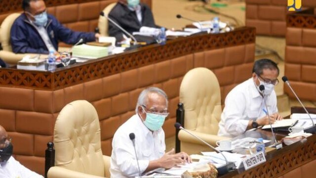 Menteri PUPR Targetkan Penyerapan Anggaran Triwulan I TA 2021 Sebesar 20%