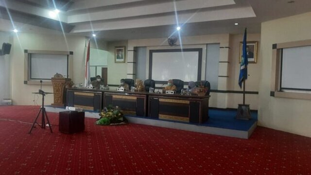 Sekda Kota Pangkalpinang Hadiri Sertijab Kepala Perwakilan Ombudsman RI Babel