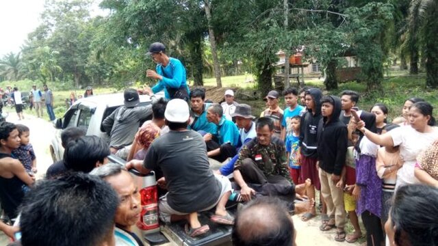 Seorang Warga Catur Rahayu Jadi Korban Keganasan Buaya Sungai Primer