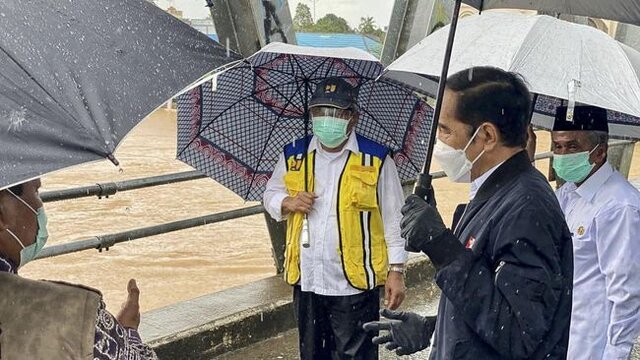 Presiden Joko Widodo Katakan Sudah 50 Tahun Kalimantan Selatan Tidak Dilanda Banjir