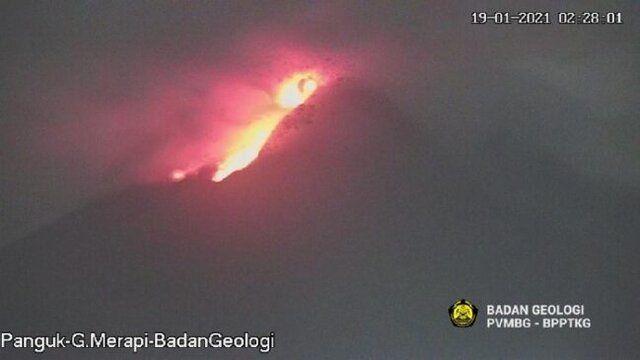 Gunung Merapi Kembali Keluarkan Awan Panas Guguran Sejauh 1,8 Kilo