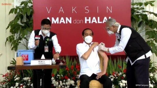 Presiden Jokowi Akan Menerima Vaksin Covid-19 Dosis Kedua 26 Febuari