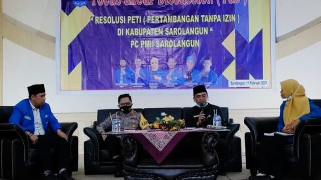 PMII Provinsi Jambi Gelar FGD Soal Pertambangan PETI di Sarolangun