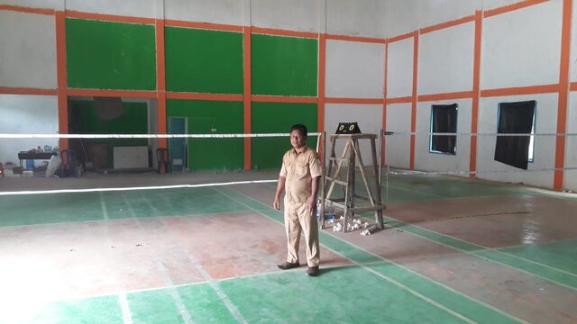 Pemdes Kota Baru Bangun Gedung Sorga Manggala