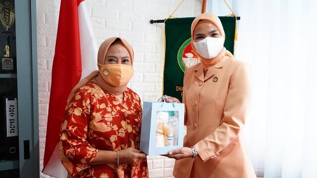 DWP Diskominfo Sumsel Terima Kunker DWP Provinsi Sumsel