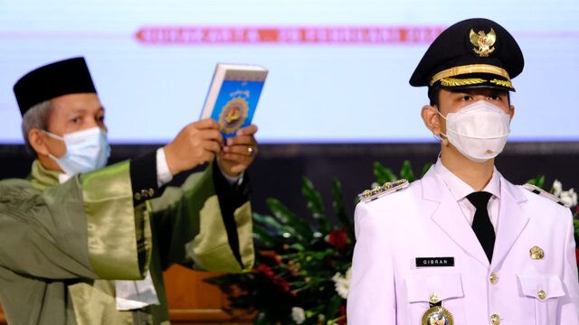 Gibran Rakabuming Resmi Dilantik Jadi Walikota Solo