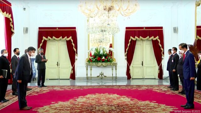 Presiden Jokowi Terima Surat Kepercayaan 7 Duta Besar Negara Sahabat