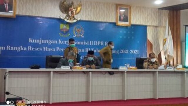 Reses Ke Provinsi Jambi, Komisi II DPR RI Disambut Hangat Plh Gubernur
