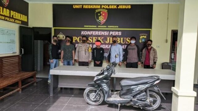 Pelaku Penggelapan dan Pencurian Diringkus Tim Unit Reskrim Polsek Jebus