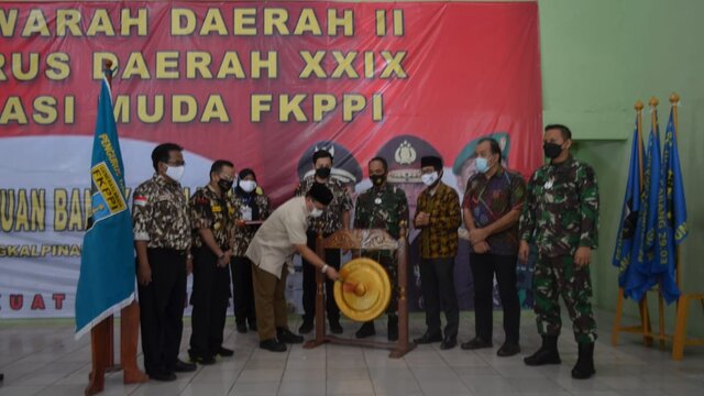Korem 045/Gaya Hadiri Musda II Pengurus Daerah XXIX GM FKPPI