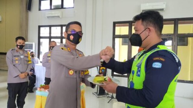 Kapolres Bangka Barat AKBP Fedriansah, S.I.K Hadiri HUT Satpam ke-40