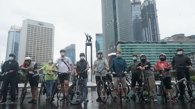 Dubes Negara Sahabat Dukung Anies Baswedan Tata Jalur Sepeda