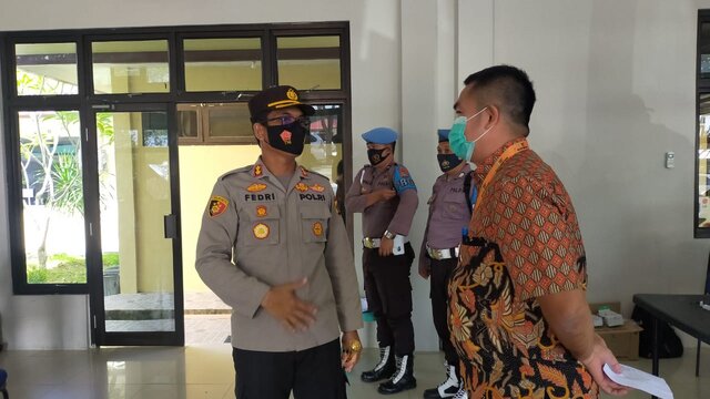 Kapolres Bangka Barat Himbau Masyarakat Jangan Takut Di Vaksin
