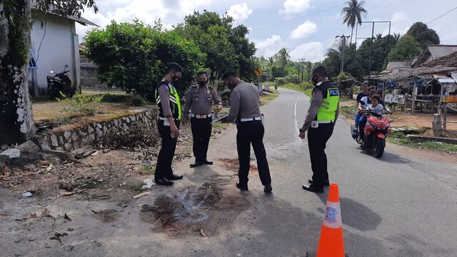 Terlibat Kecelakaan di Desa Teluk Limau, La Baco Meninggal Ditempat