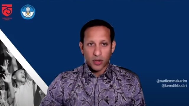 Nadiem Anwar Makarim; Kemendikbud Lanjutkan Bantuan Kuota Internet 2021