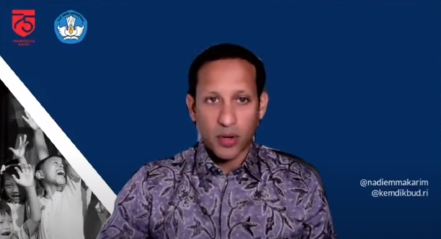 Kemendikbud Nadiem Anwar Makarim