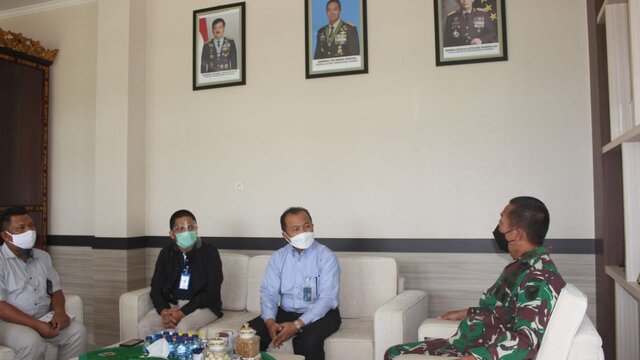 GM PLN Babel Lakukan Kunjungan Ke Makorem 045/Gaya