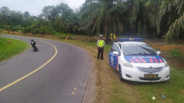 Kurangi Pelanggaran Lalulintas, Sat Lantas Polres Babar Patroli Hunting