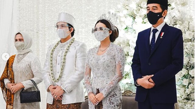 Pernikahan Atta dan Aurel di Hadiri Jokowi dan Prabowo