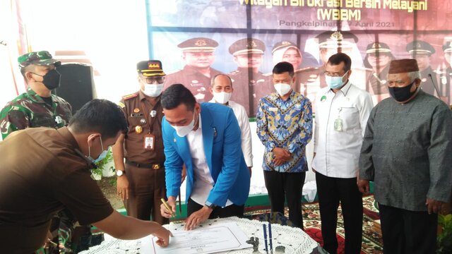 Wujudkan Zona Integritas WBBM, Ketua KNPI Apresiasi Kejari Pangkalpinang