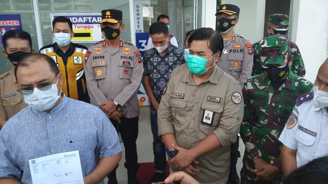 Danrem 045/Gaya dan Forkopimda Babel Uji Coba Penerapan Layanan GeNose C19