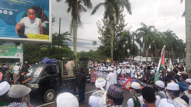 32 Organisasi Islam Babel Gelar Aksi Damai Bela Palestina