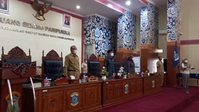 Bahas Tiga Raperda, DPRD Kota Pangkalpinang Gelar Rapat Paripurna