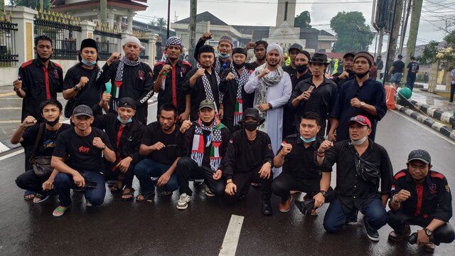 Ormas Front Jaga Babel Rasakan Penderitaan Warga Palestina
