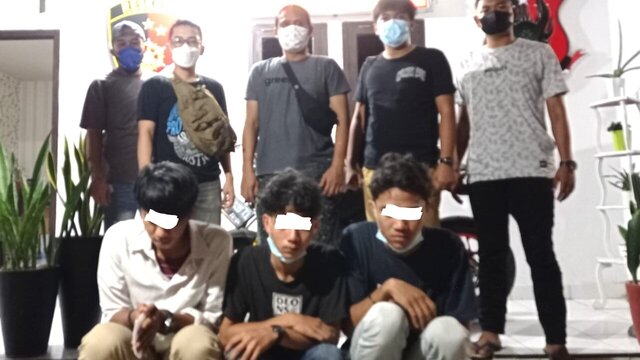 Cabuli Anak Bawah Umur, Tiga Pria Dibekuk Tim Naga Polres Pangkalpinang