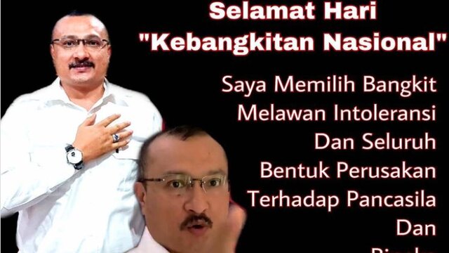 HARKITNAS ke-113, Ferdinand Hutahaean: Saya Memilih Bangkit Melawan