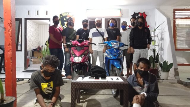 Dua Residivis Curanmor Berhasil Diringkus Tim Naga Polresta Pangkalpinang