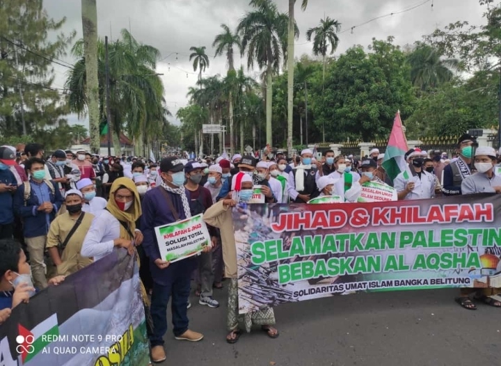 Aksi Damai Bela Palestina