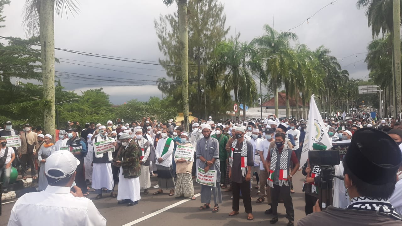 Pernyataan Sikap Aksi Umat Islam Babel Bela Palestina