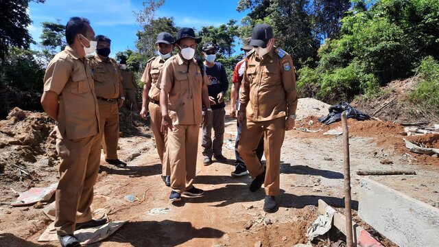 Buntut Kunjungan Algafry, Jalan Kebun Warga Bateng Dibangun Sepanjang 4 KM
