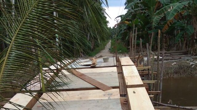 Dana Langsir "Siluman" Jembatan Beton Lagan Tengah Terendus