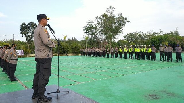Kapolres Bangka Barat Targetkan Vaksinasi dan Penerapan Prokes