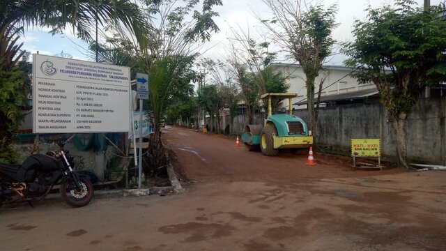 Rehabilitasi Proyek Jalan PPN Tanjungpandan Sangat Membantu Nelayan