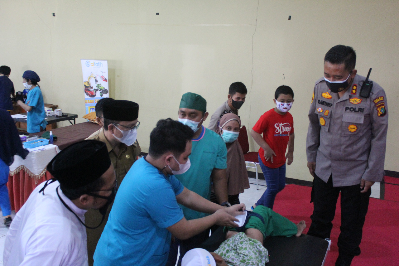 Peringati HUT Bhayangkara ke 75