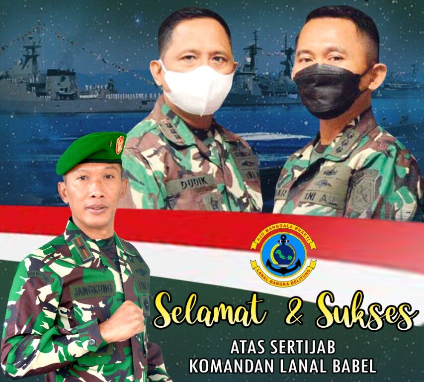 cara Lepas Sambut Danlanal Babel