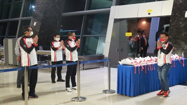 Menpora RI Sambut Kedatangan Rombongan Kloter Pertama Atlet Indonesia