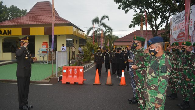 Selama 2,5 Jam, Polda Babel Berhasil Dikuasai TNI, Ada Apa?