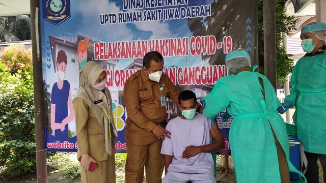 ODGJ RSJ Babel Semua Divaksin