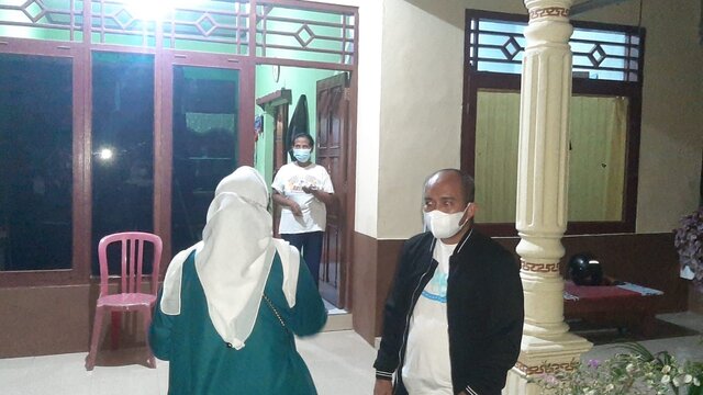 Walikota Pangkalpinang Kunjungi Warga Yang Terpapar Covid-19